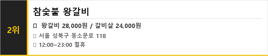 성신여대 맛집 식당정보카드