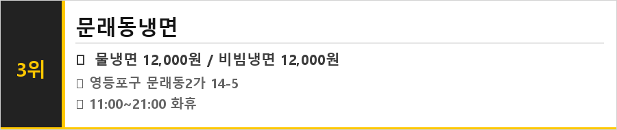 문래동 맛집 식당정보카드