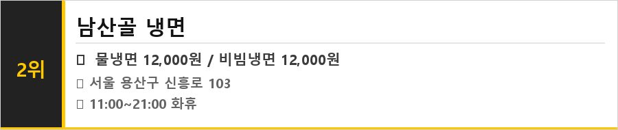 해방촌 맛집 식당정보카드