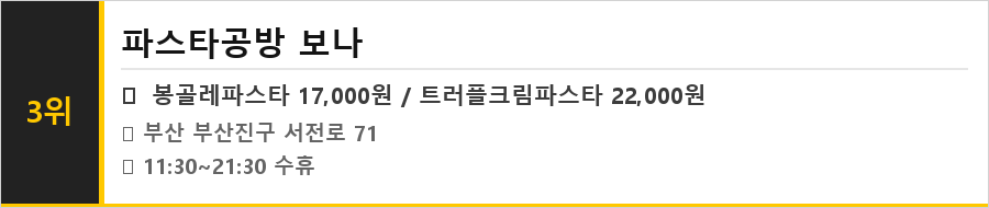 부산 전포동 카페거리 맛집 식당정보카드