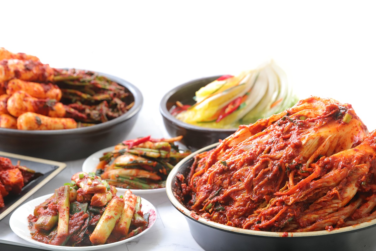 kimchi korean fermented c