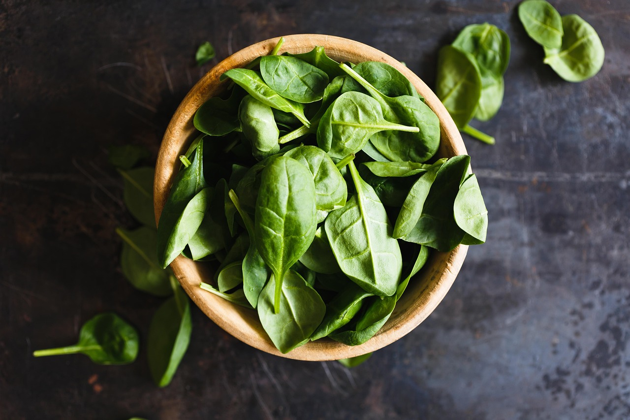 spinach fresh green leave