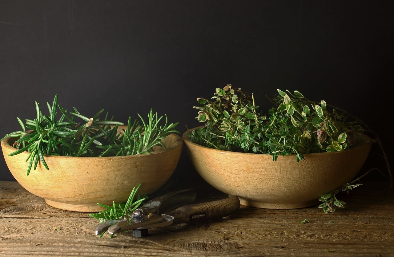 green cooking ingredient
