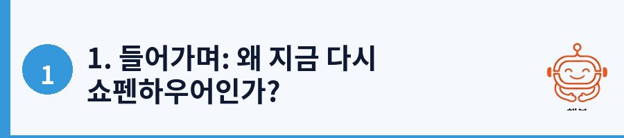 1. 들어가며: 왜 지금 다시 쇼펜하우어인가?