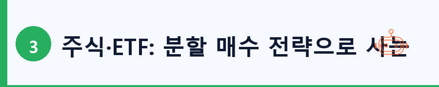 주식·ETF: 분할 매수 전략으로 사는 것이 정답