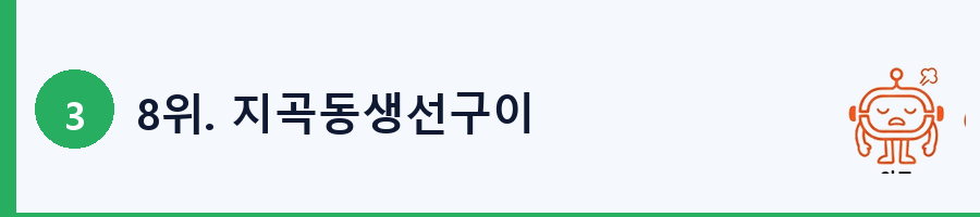 8위. 지곡동생선구이