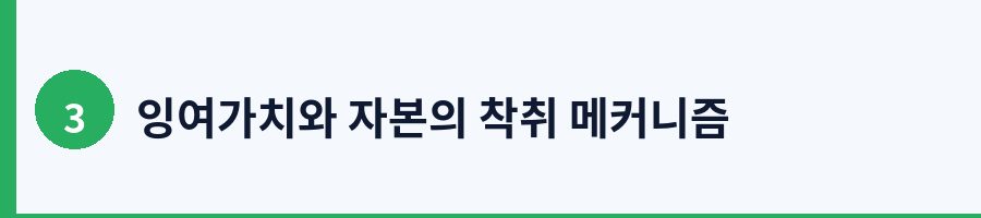 잉여가치와 자본의 착취 메커니즘