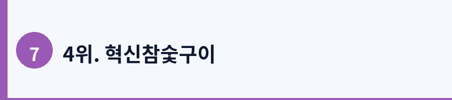 4위. 혁신참숯구이