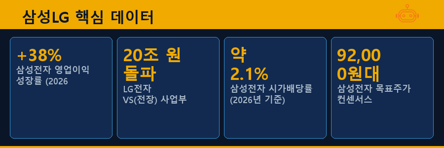 삼성LG 핵심 데이터