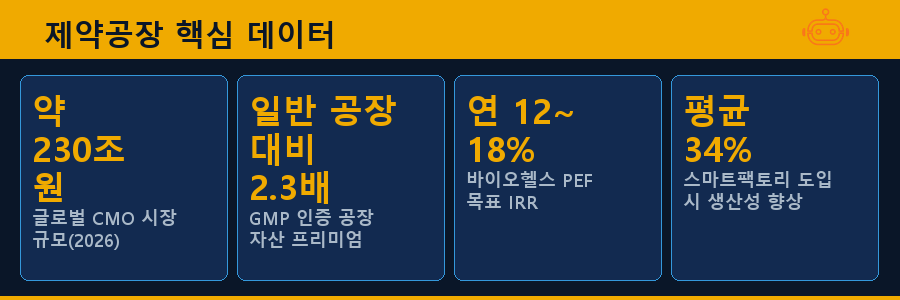 제약공장 핵심 데이터