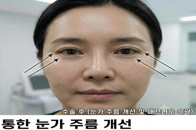 보톡스 후 클로즈업