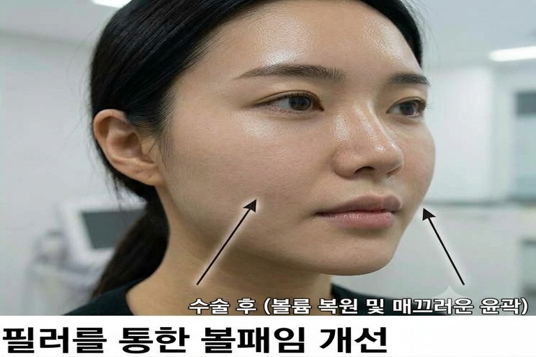 볼패임 필러 후