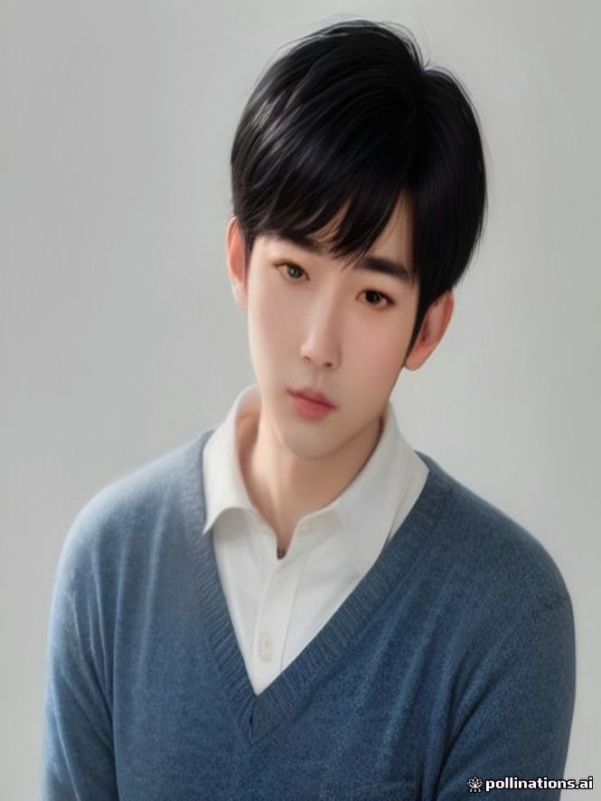 남성 코끝 교정 전