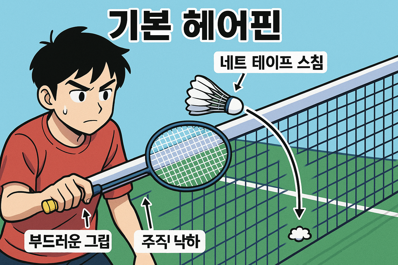 기본 헤어핀 기술