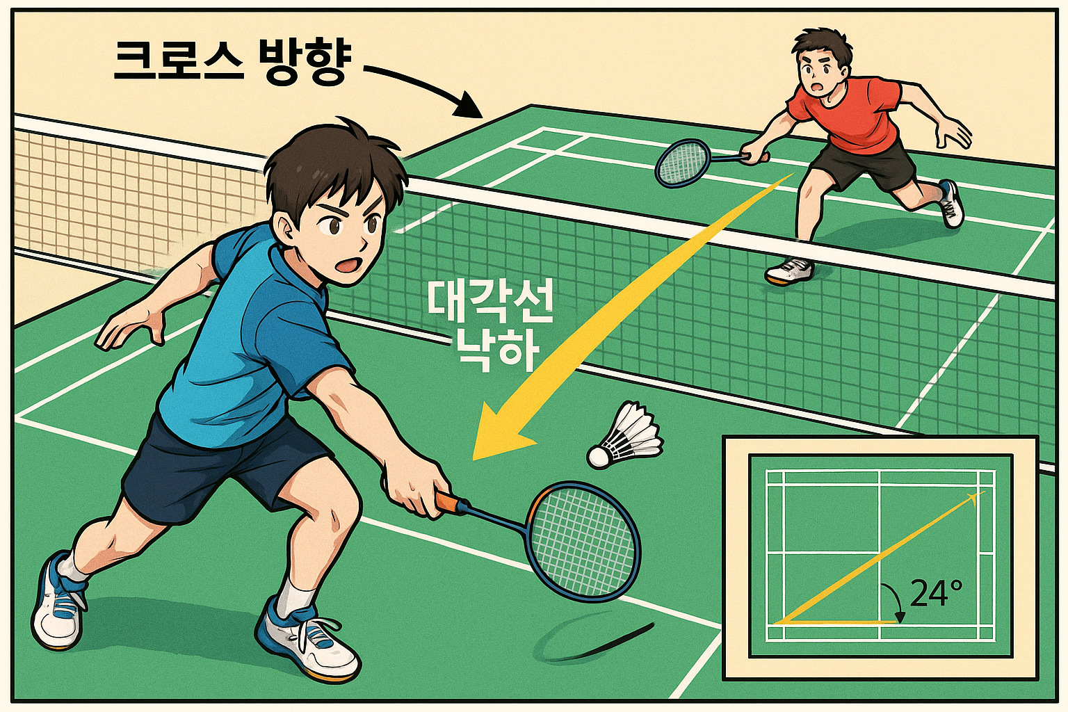 크로스 헤어핀