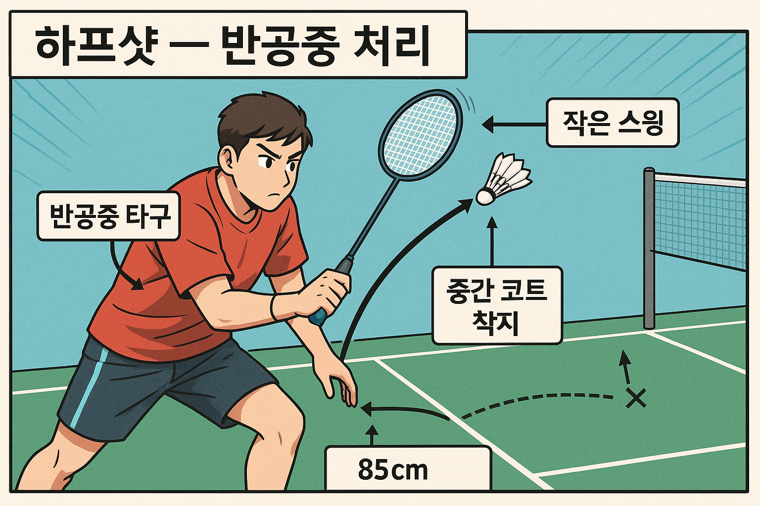 하프샷 기술
