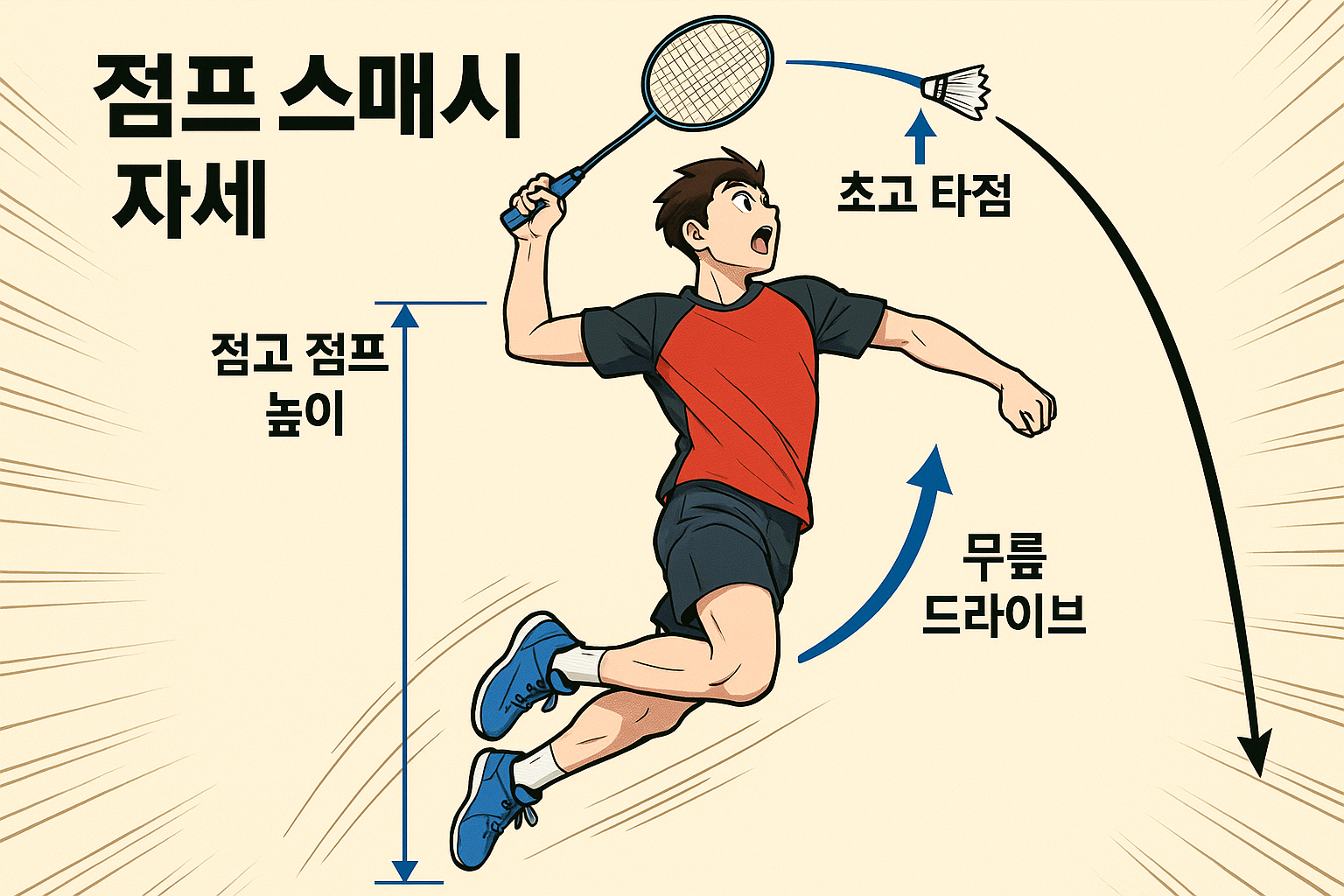 배드민턴 jump smash2