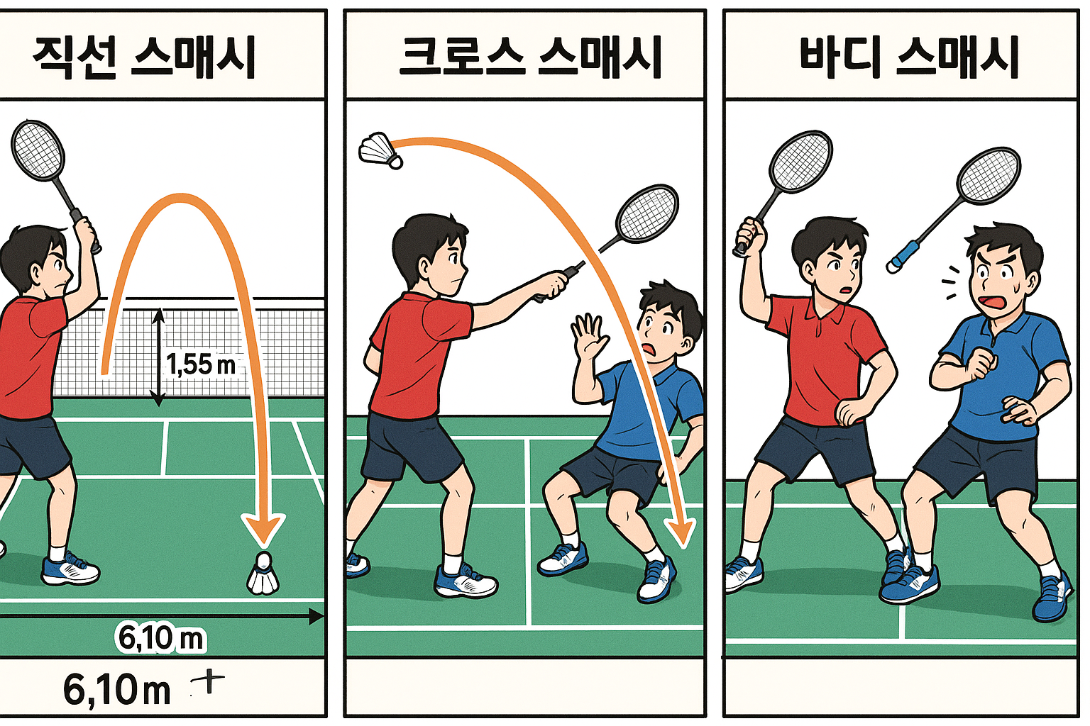 스매시 3종 비교