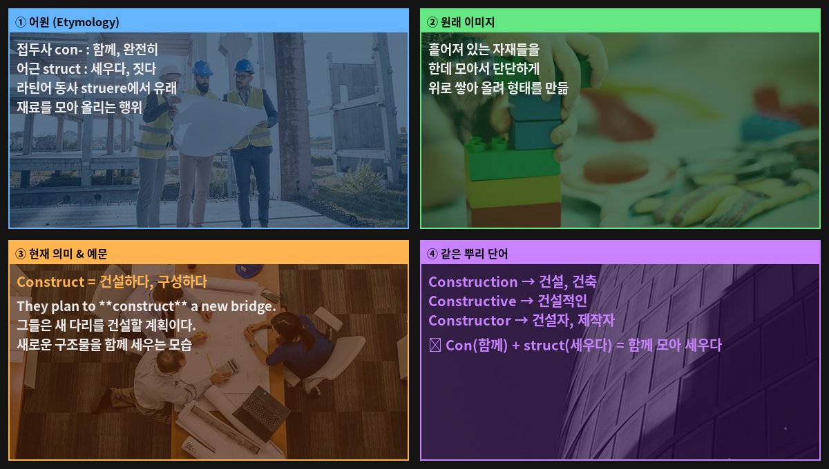 Construct 어원 4컷