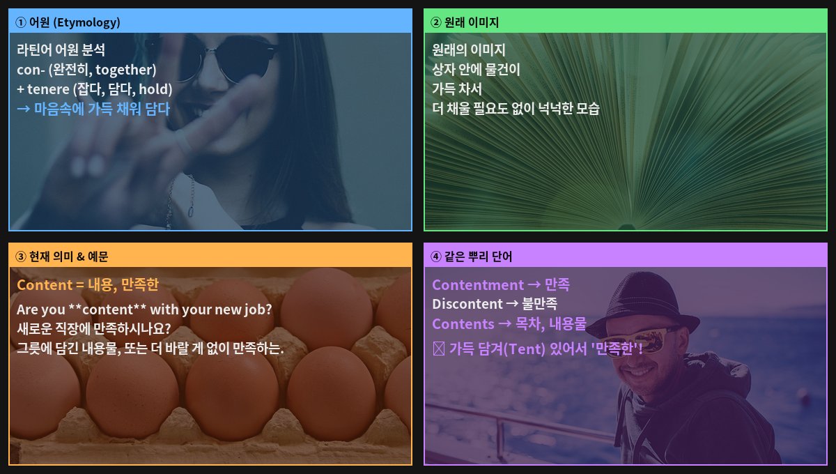 Content 어원 4컷