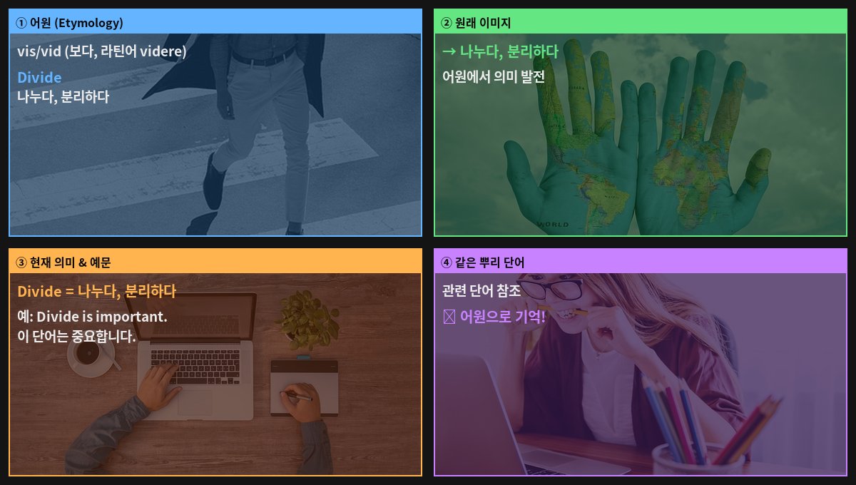 Divide 어원 4컷